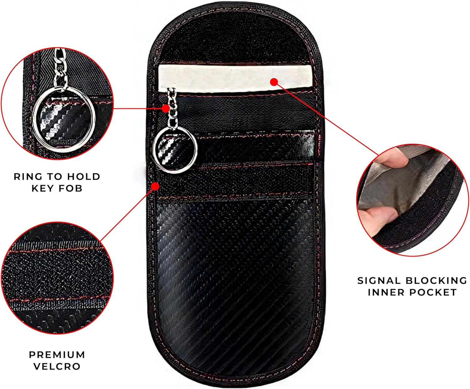 Thumbnail 6 de Car key Faraday pouch 2 pack RFID