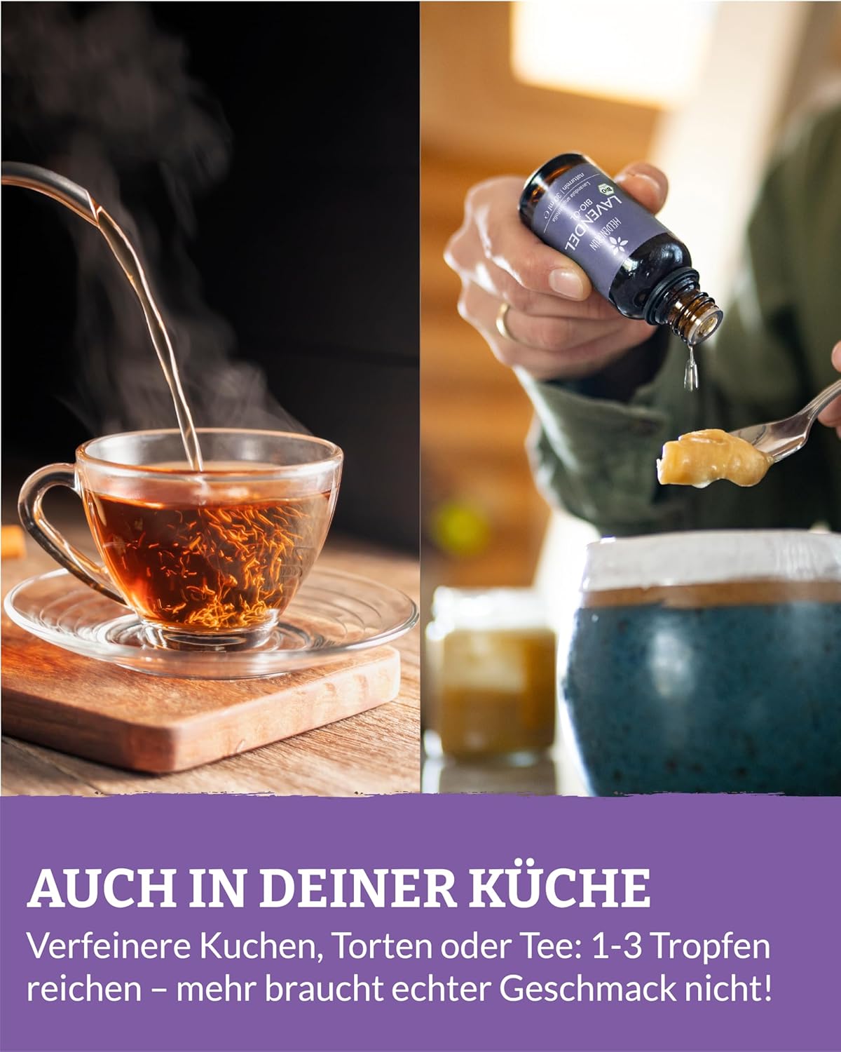 Thumbnail 4 de Heldengrün BIO Lavendelöl aus Echtem Lavendel