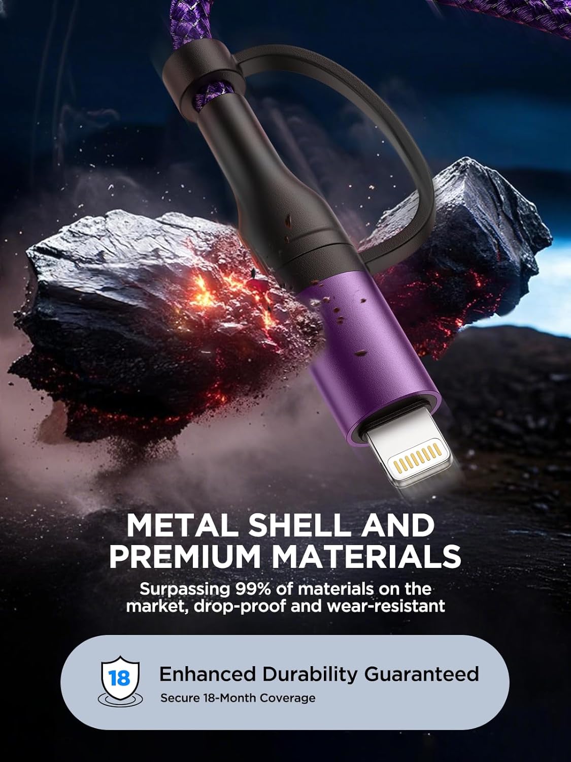 Thumbnail 3 de 60W 4-in-1 Fast Charging Cable