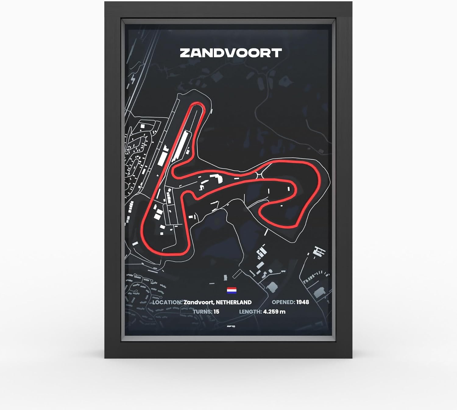 Thumbnail 4 de Zanvoordt 3D Motorsport Poster 2000 dpi A4
