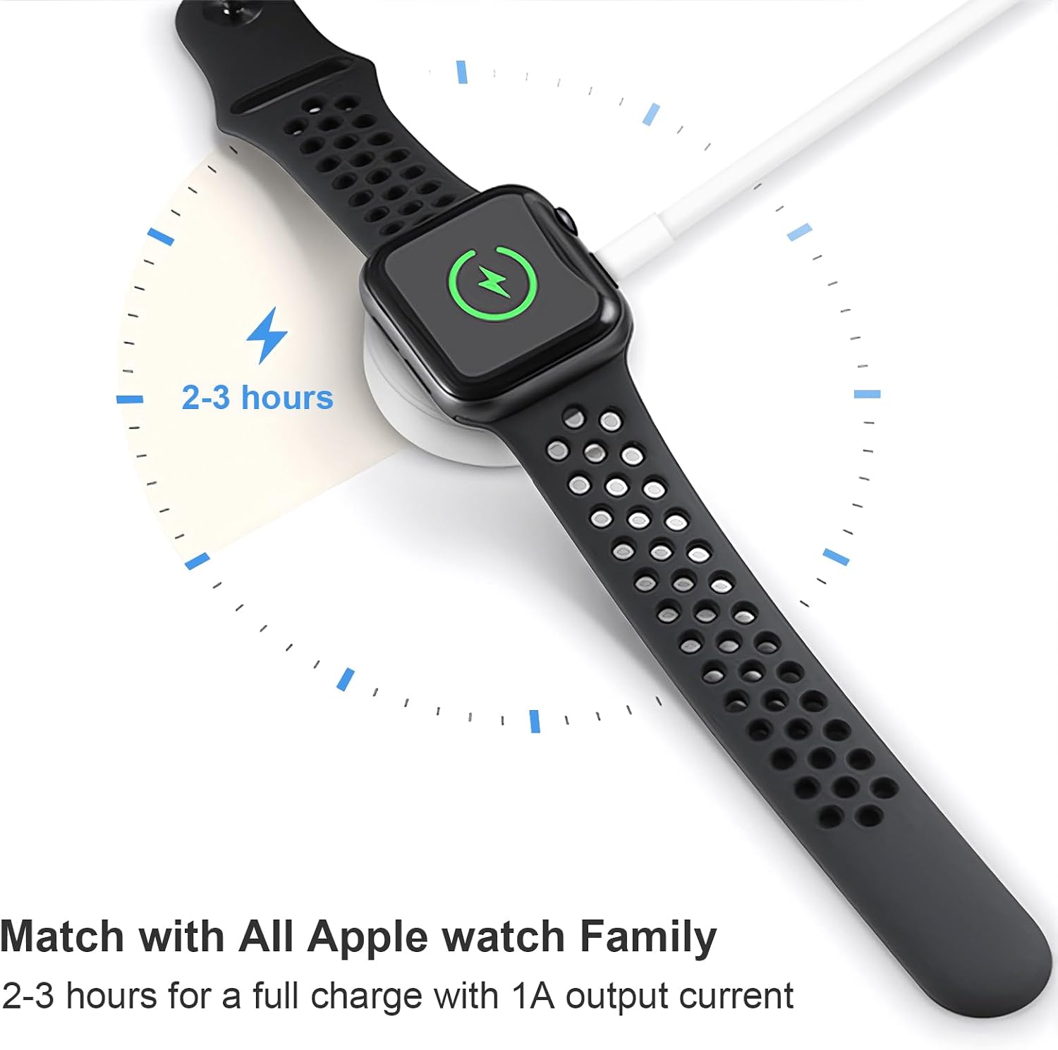 Thumbnail 6 de Magnetic Apple Watch Fast Charger 3.3ft