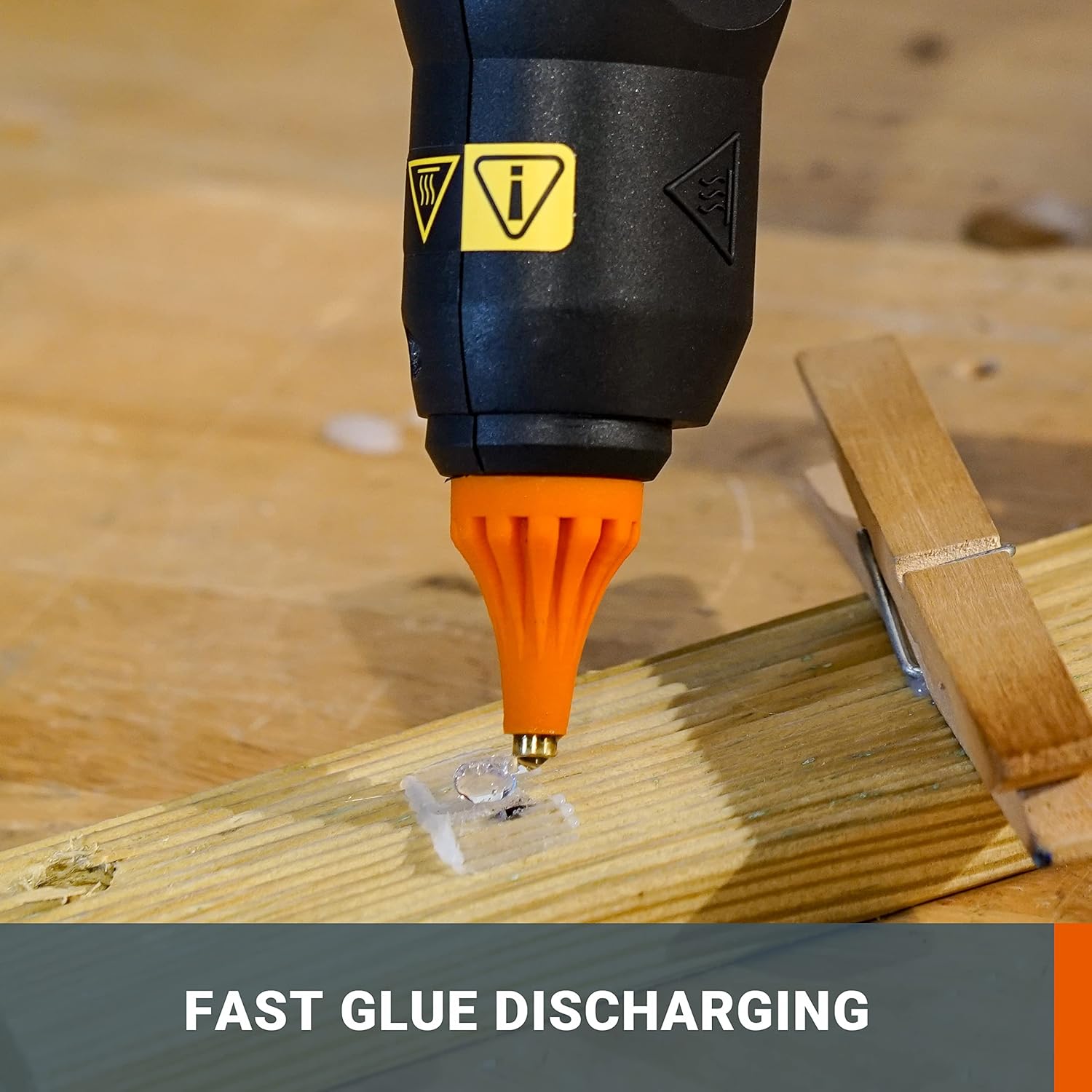 Thumbnail 2 de WORX 18V Cordless Hot Glue Gun WX045.9 (20V MAX), 60W, up to 200°C