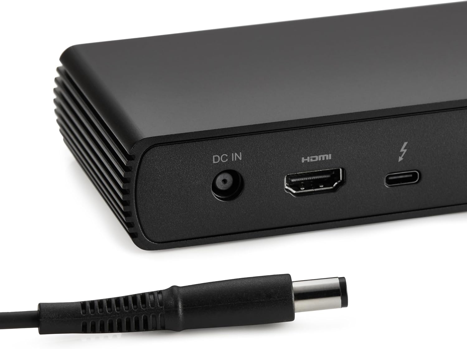 Detalle de Amazon Basics Thunderbolt 4/USB4 Pro-Dockingstation mit Dual-Display, HDMI 2.1, RJ45 und 96 W PD