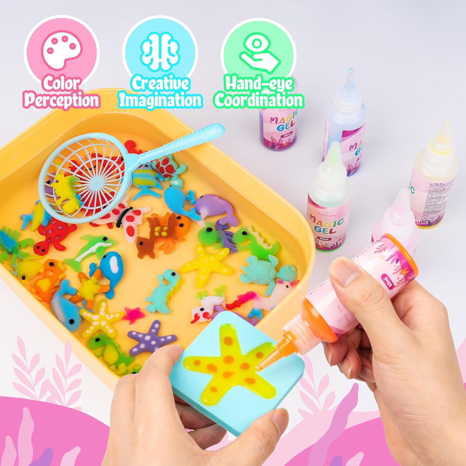 Thumbnail 2 de Aqua Gelz Creative Set 🌊 Geles Mágicos y Formas para Niños