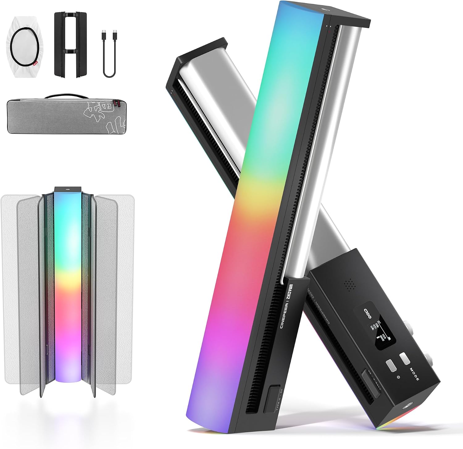 Thumbnail 6 de ZHIYUN CINEPEER C100 100W RGB Stick Light LED – What to know before you buy