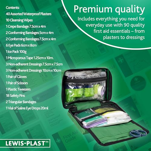 Thumbnail 6 de Reliance Medical Lewis-Plast Premium First Aid Kit 90‑Piece: Home, Car, Holiday and Workplace