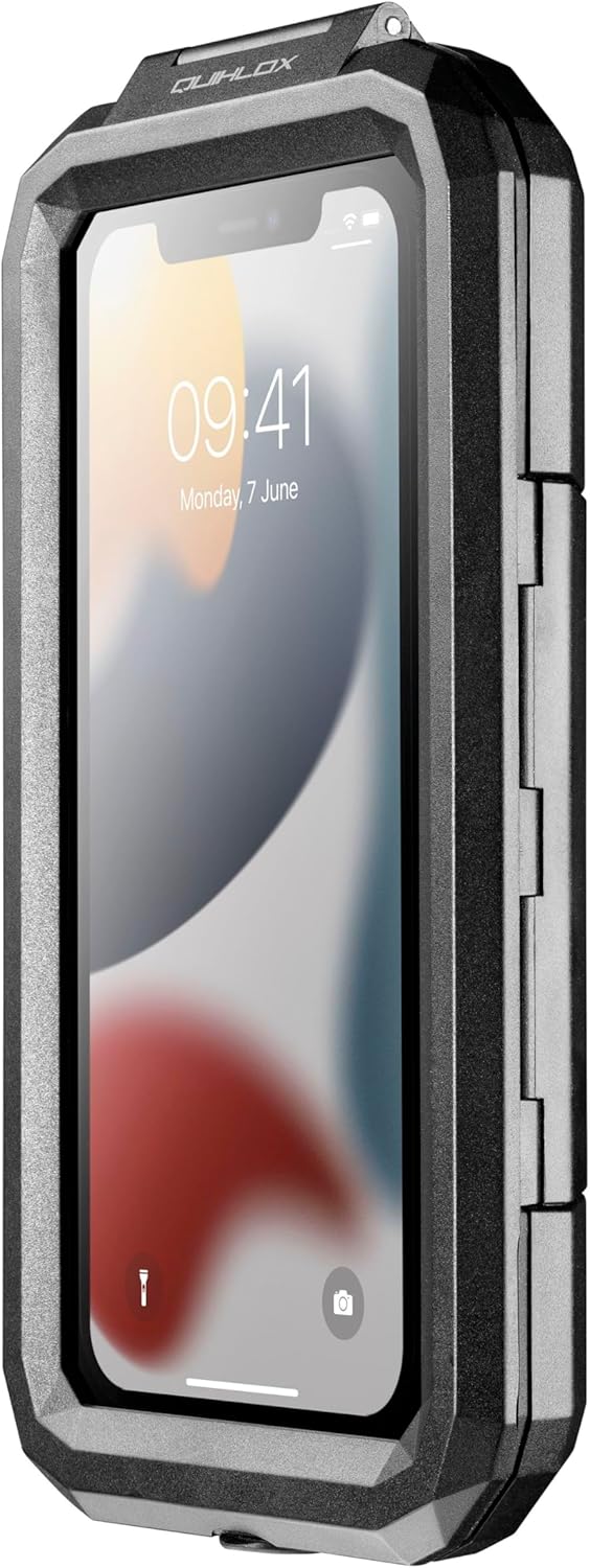 Detalle de Interphone Étui Rigide Étanche Universel pour Smartphone QUIKLOX jusqu'à 6,9
