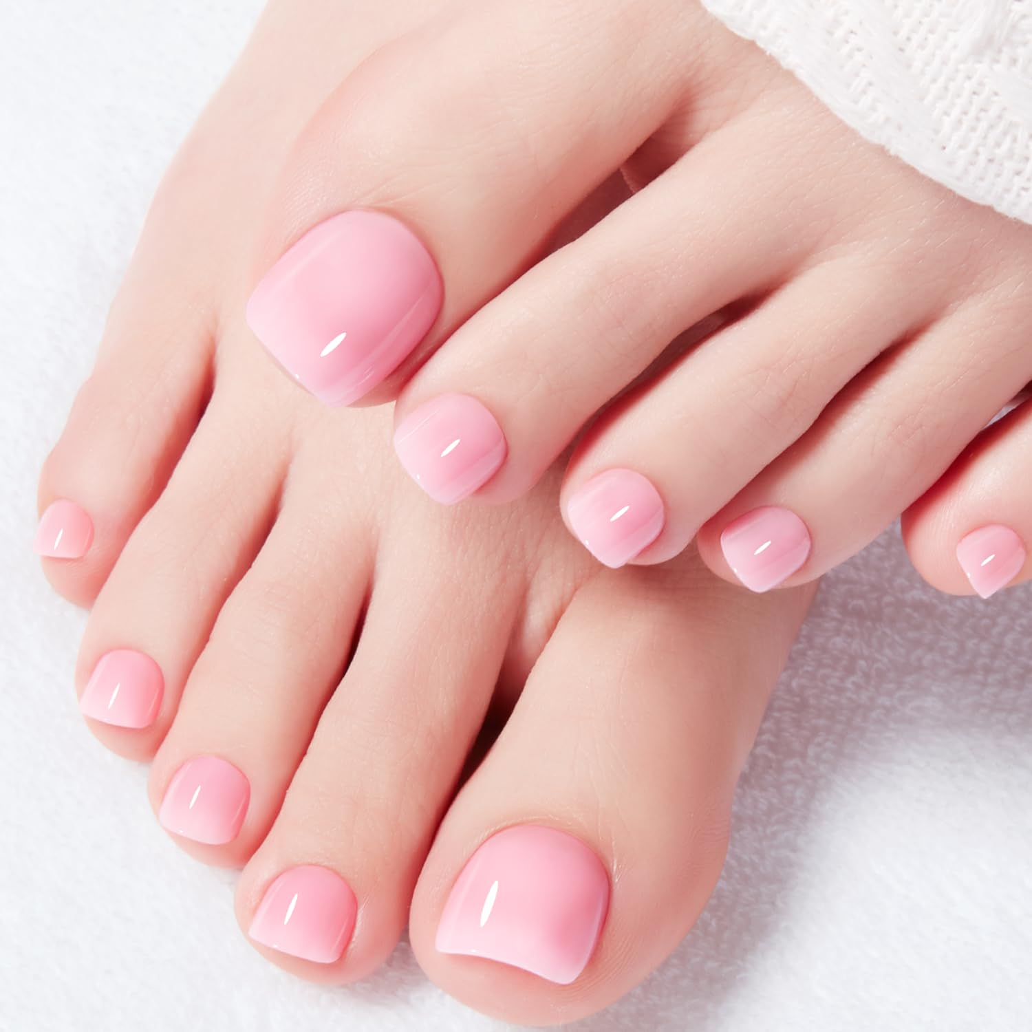 Detalle de Modelones Press-On Toenails, 36-Piece Set