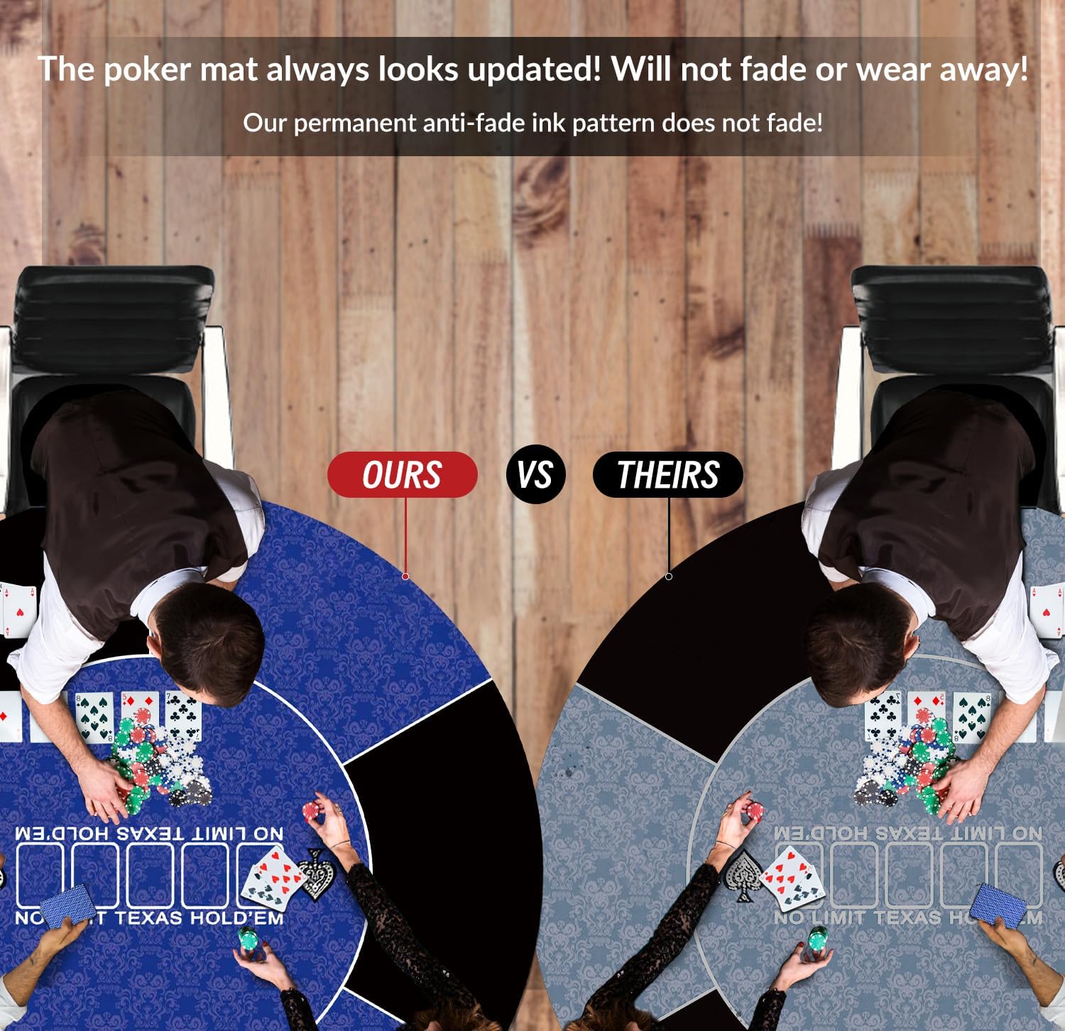 Detalle de Nuveti Poker Mat Rubber