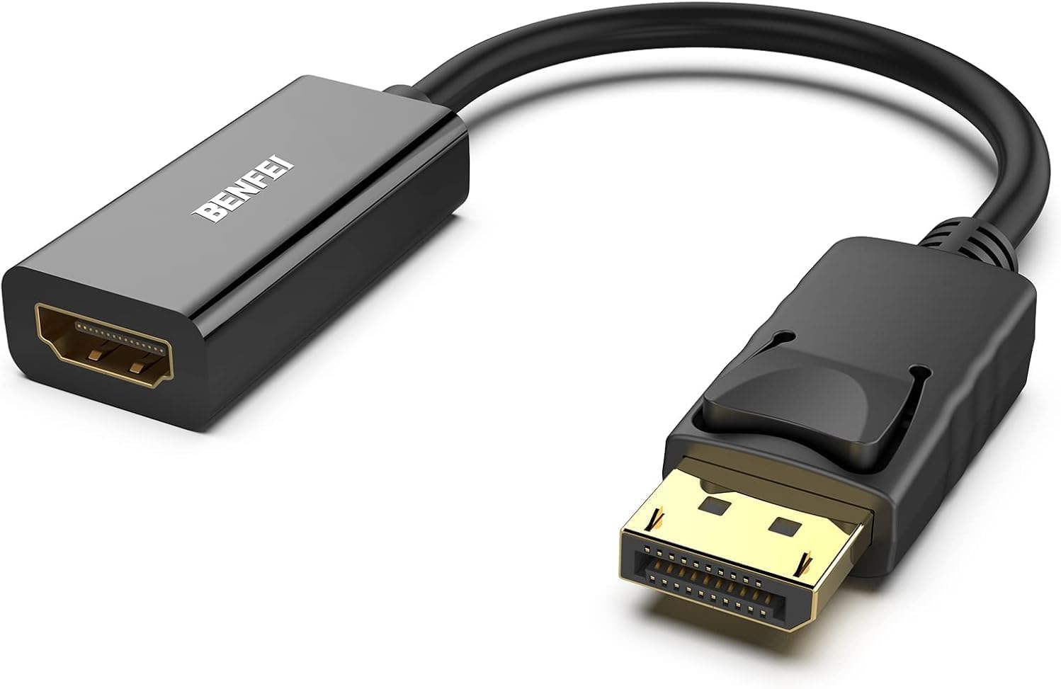 Detalle de BENFEI DisplayPort to HDMI Adapter 4K, 2-Pack