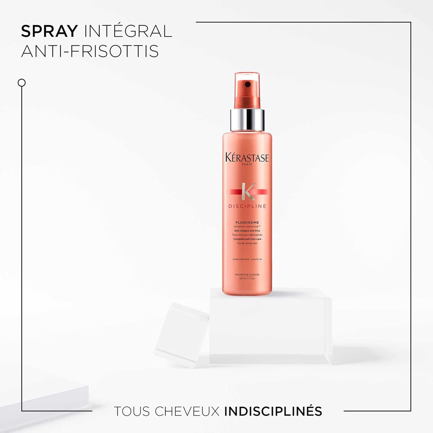 Thumbnail 1 de Kérastase Discipline Fluidissime Spray Intégral Thermoprotecteur Anti-Frisottis & Brillance 150 ml