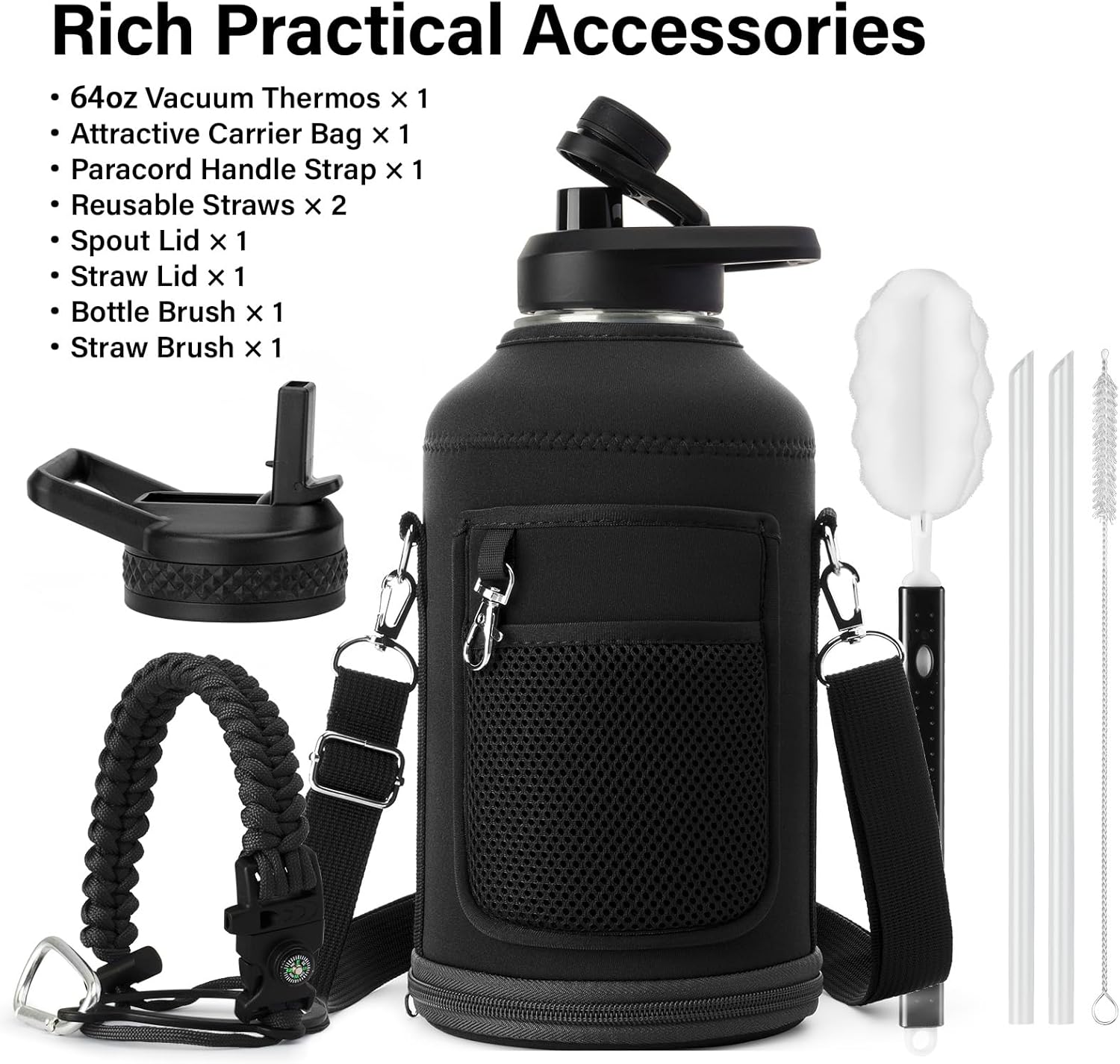 Detalle 2 de DYSANKY 64 oz Insulated Water Bottle