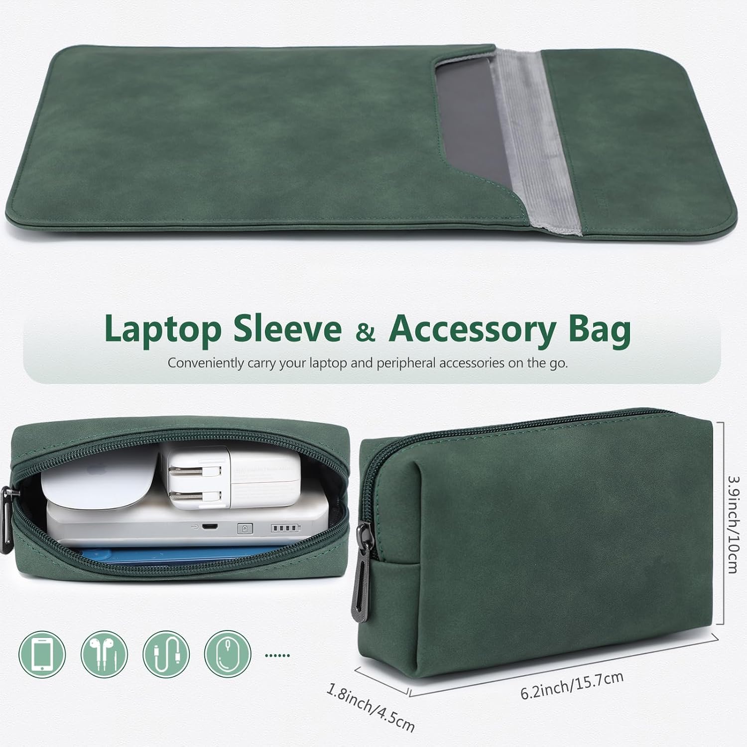 Detalle de HYZUO laptop sleeve 14.17 x 10.03 inch