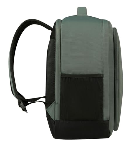 Detalle de American Tourister Take2Cabin: Sac Cabine sous le siège, compact et léger (30 x 20 x 40 cm) – Dark Forest