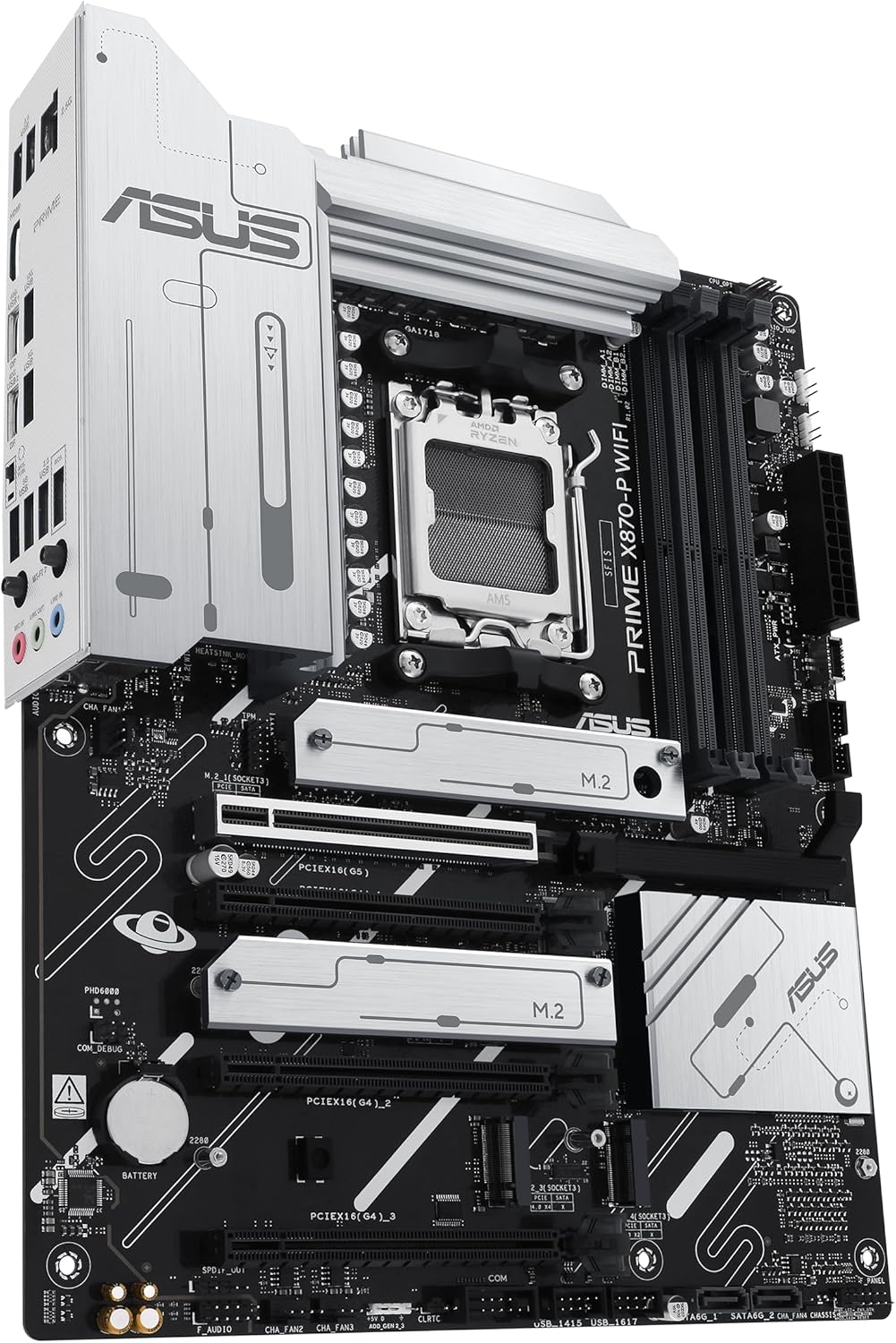Thumbnail 4 de ASUS Prime X870-P WiFi Mainboard für Sockel AM5 (ATX) – WiFi 7, PCIe 5.0, 4× M.2