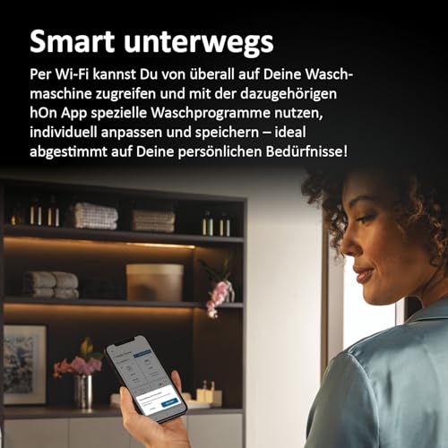 Detalle de Haier Toplader Waschmaschine 7kg THASNQ476TM5-84 – effizient, smart & kompakt