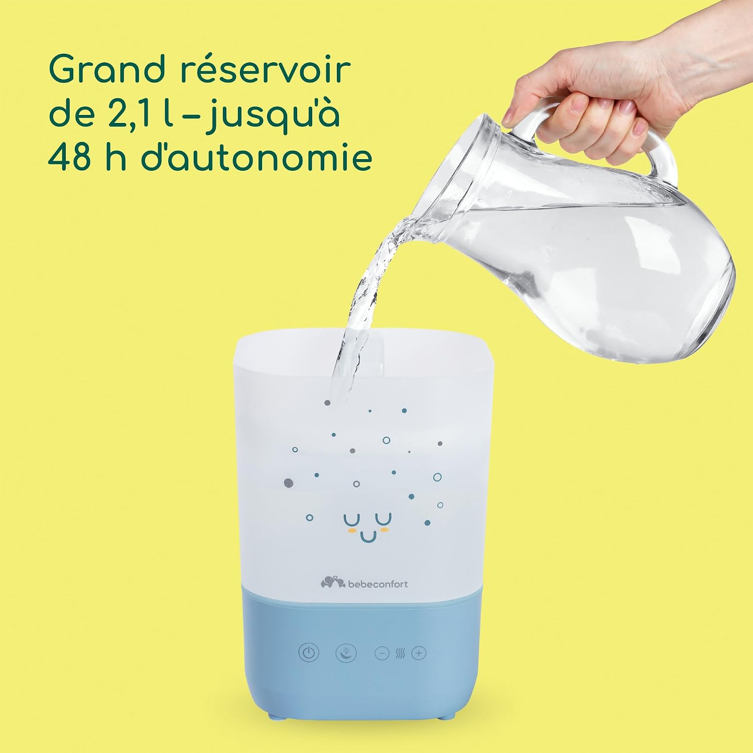 Thumbnail 3 de Bebeconfort Humidificateur d'air bébé cool-mist, 48h, 2,1 l ⚙