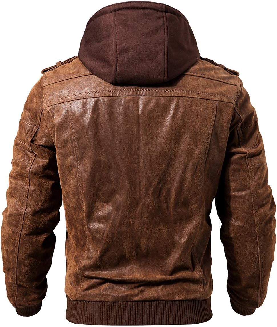 Detalle 2 de FLAVOR Lederjacke Herren mit 2