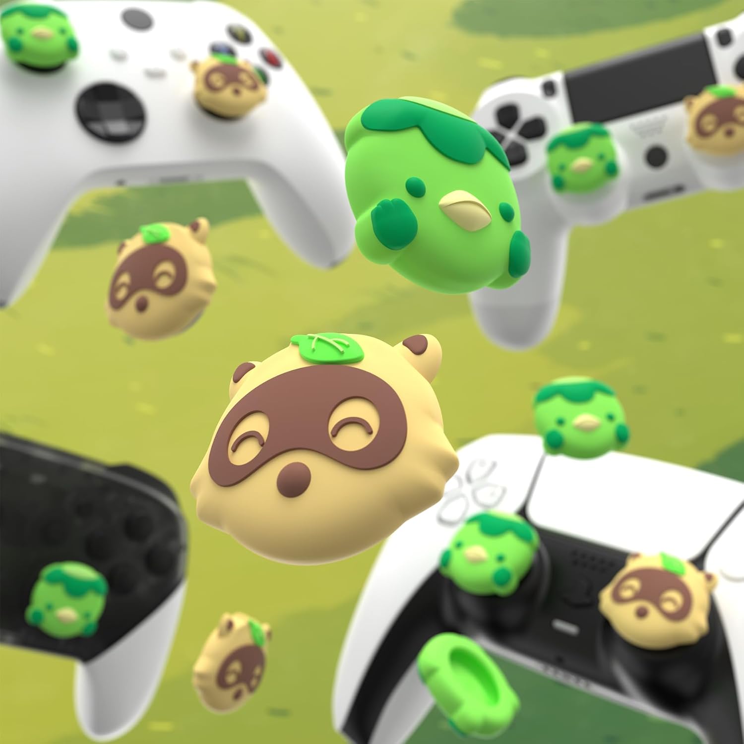 Detalle 1 de playvital Thumb Grip Caps with 2 designs