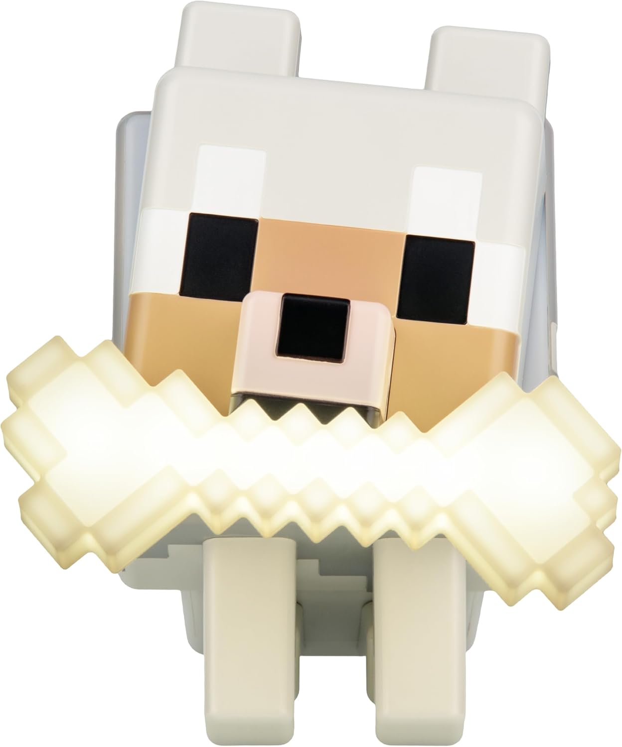 Thumbnail 5 de Paladone GloBuddies 3D-Farbwechsel-Licht Wolf aus Minecraft – offiziell lizenziertes LED-Nachtlicht (batteriebetrieben)