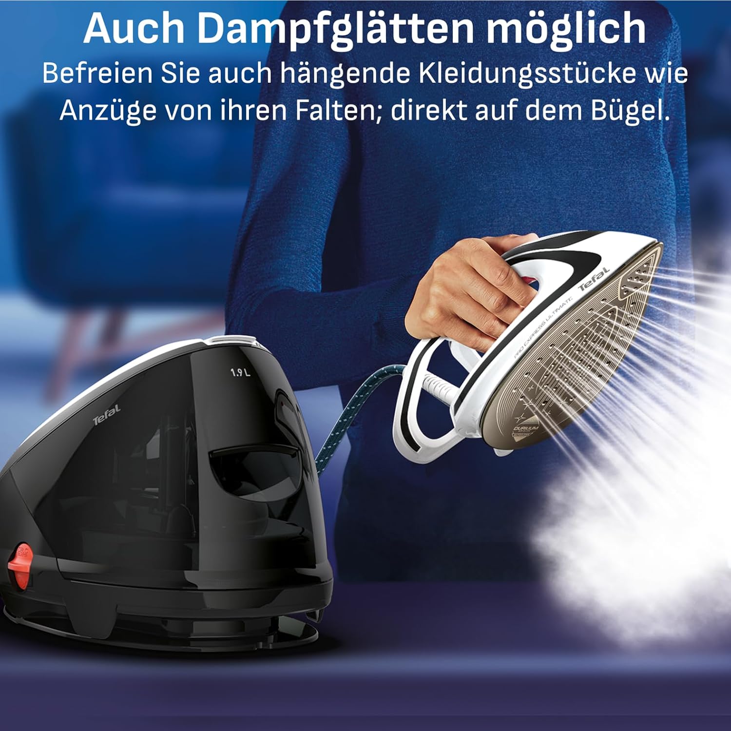 Thumbnail 1 de Tefal Pro Express Ultimate Dampfbügelstation