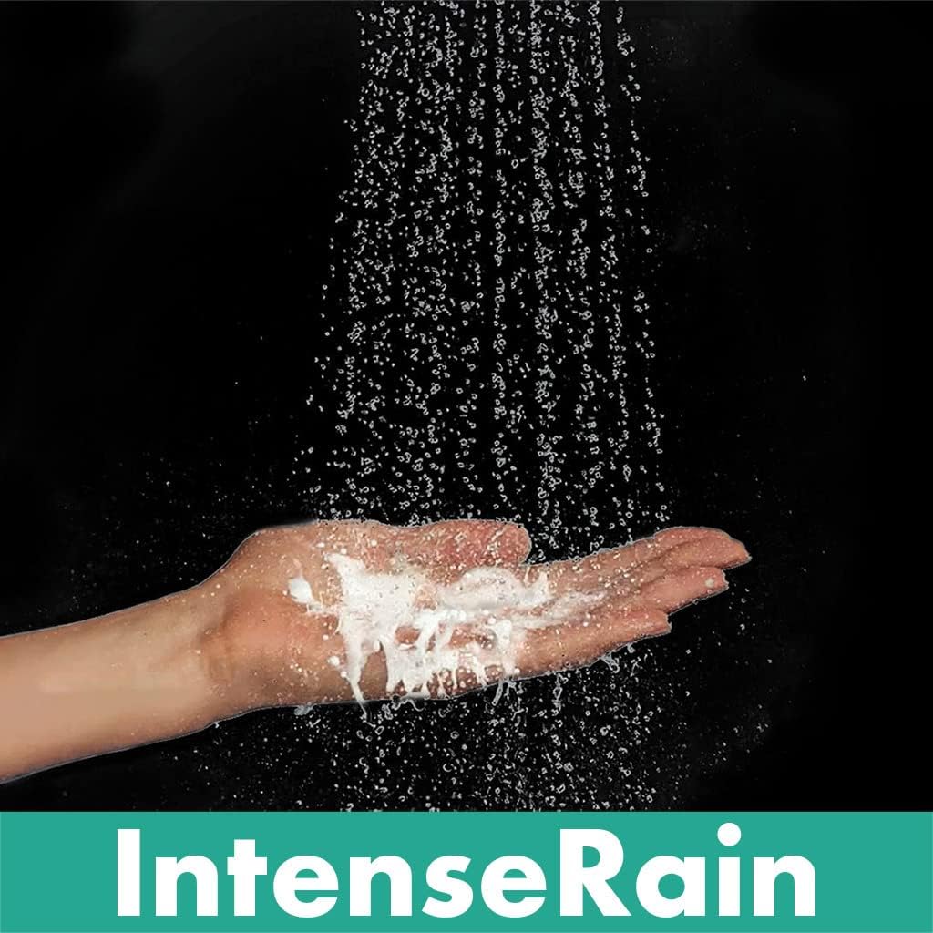 Detalle 2 de Hansgrohe Crometta - Pommeau de douche Économiseur d’eau EcoSmart 9 l/min, 100 mm, blanc/chromé