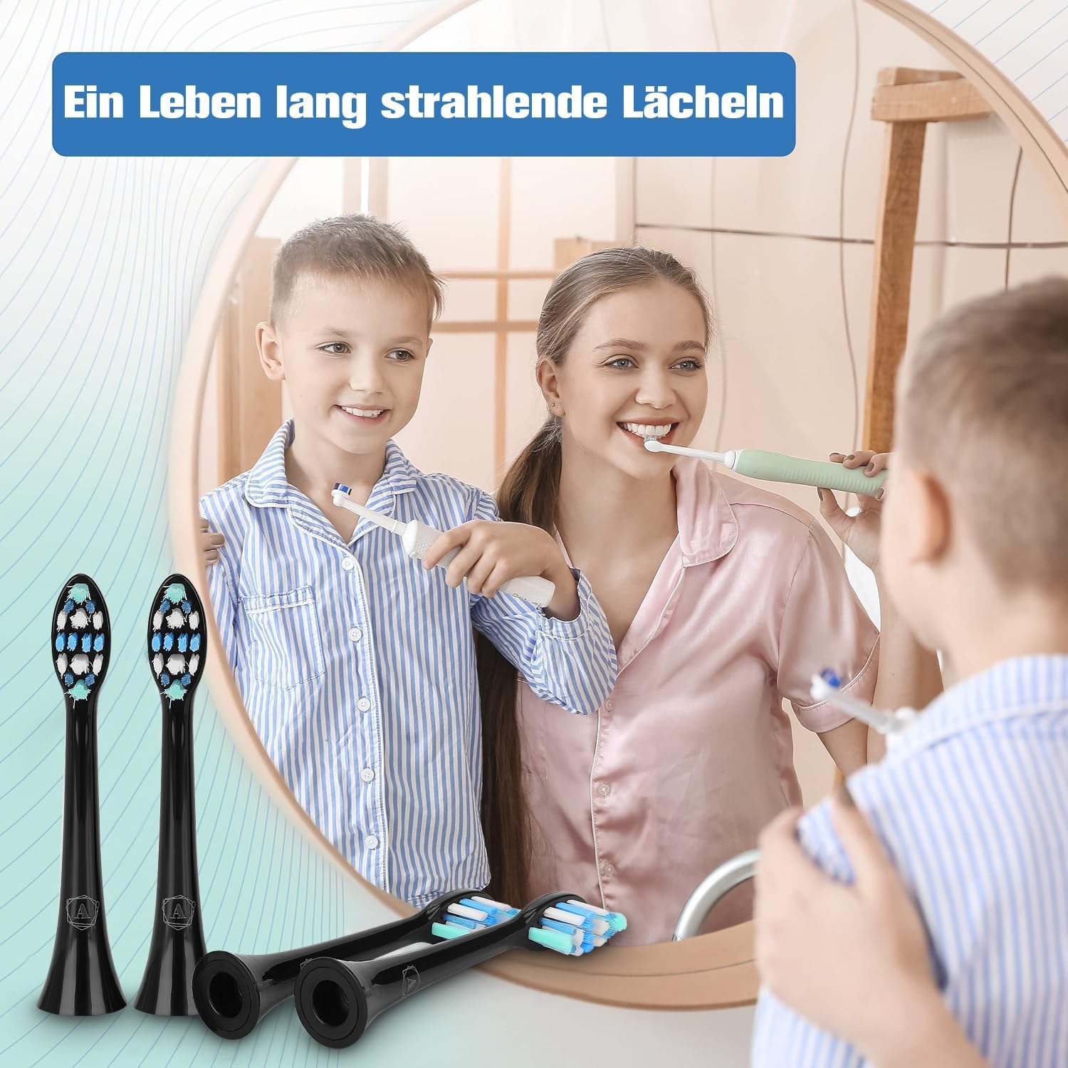Thumbnail 6 de Aster Aufsteckbürsten Ersatzbürsten 16 Stück 🪥