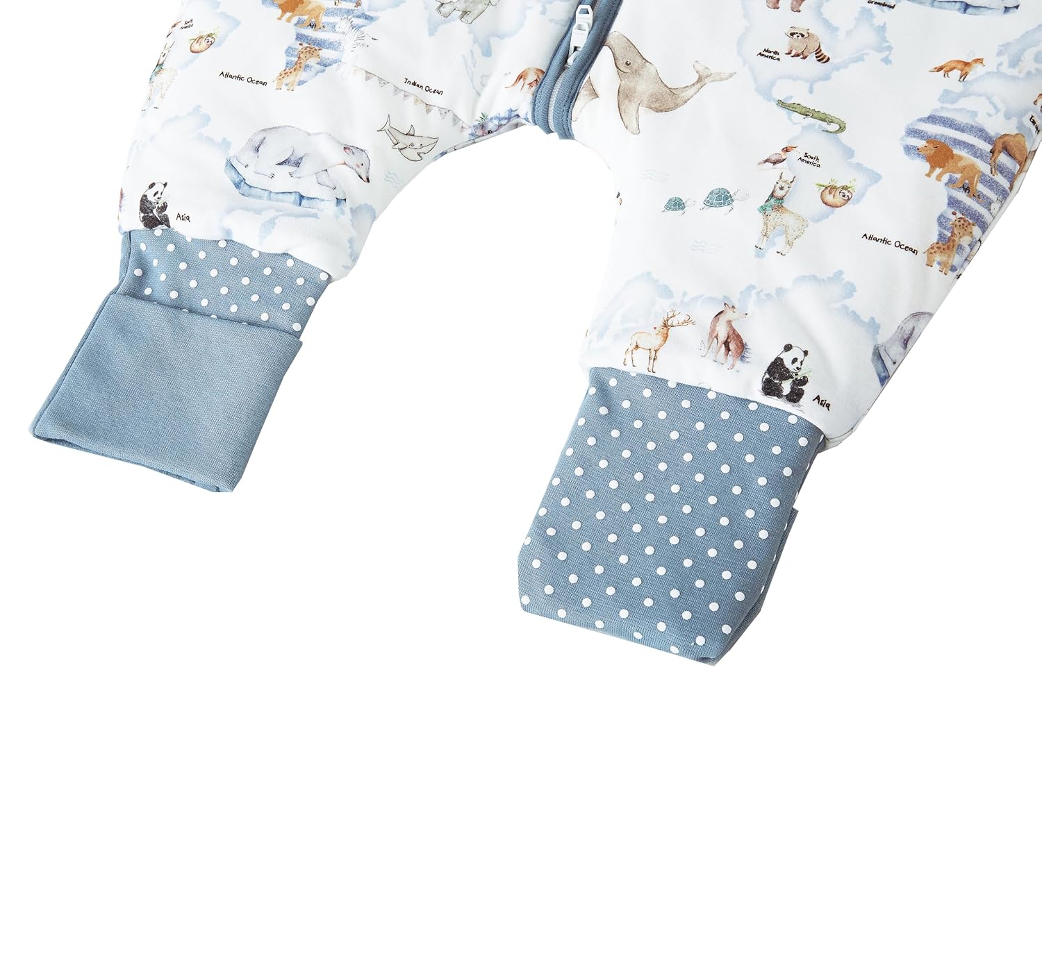 Thumbnail 3 de Chilsuessy Baby Schlafsack mit Füßen 2er Pack, 2.5 Tog – Ganzjahres-Wärme und Bewegungsfreiheit