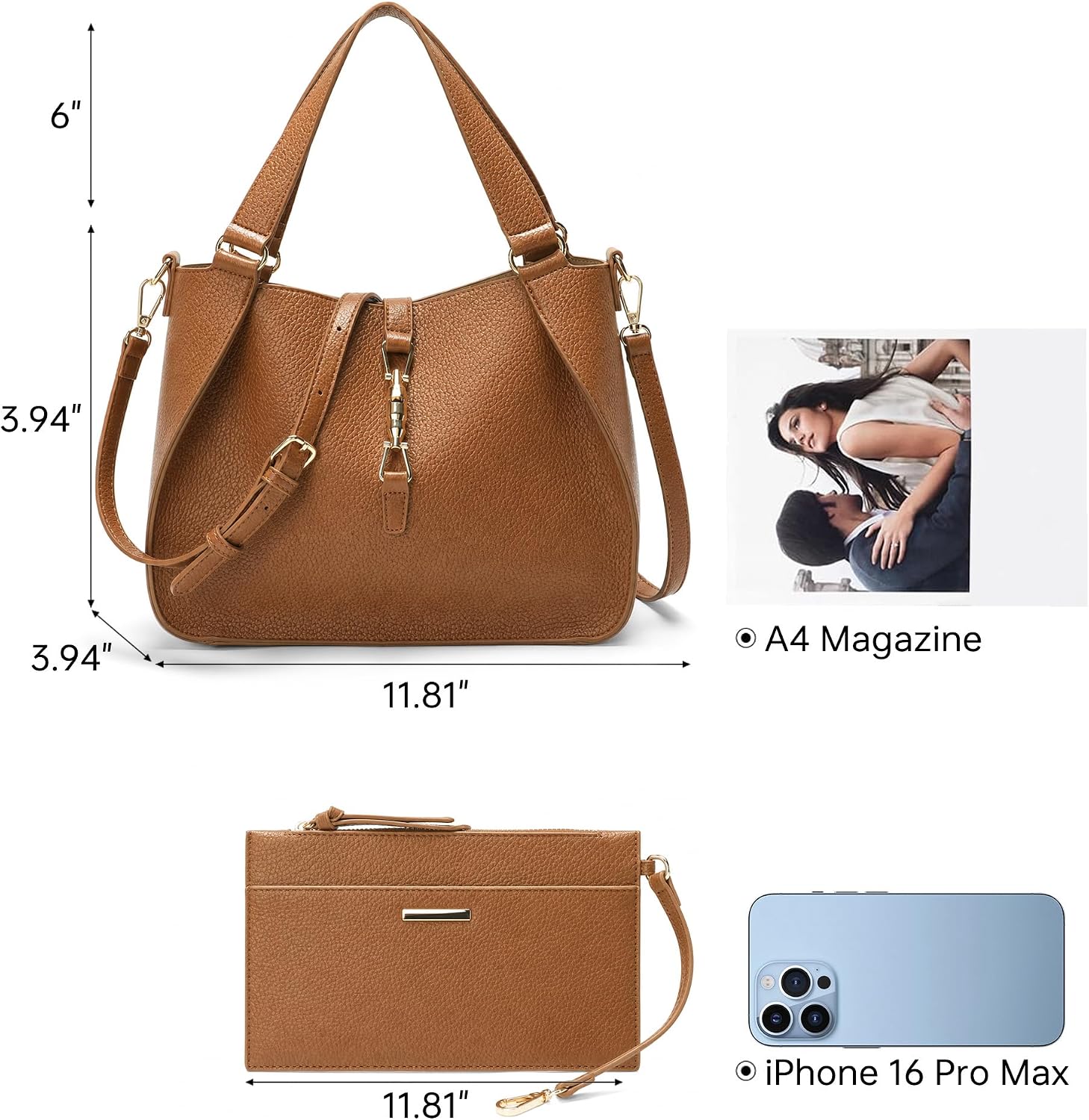 Detalle de Kiss Sea Crossbody Bag Medium