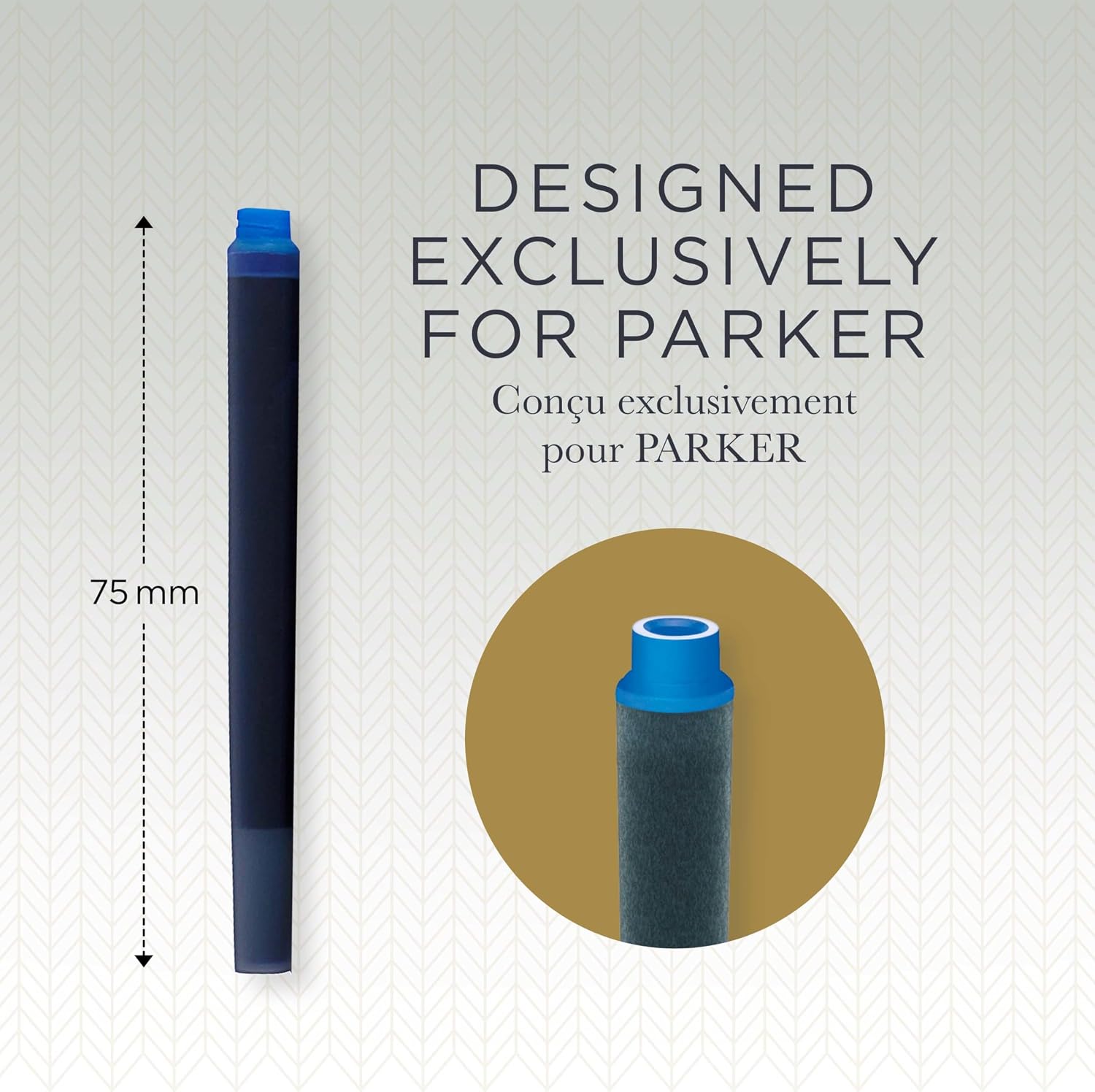 Detalle 2 de Parker Quink ricariche blu per penne 10