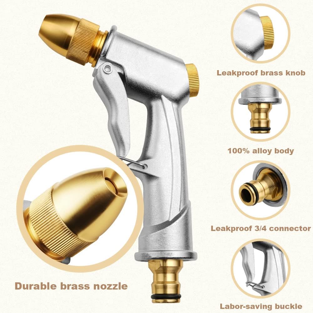 Thumbnail 2 de OFFCUP Copper-Plated sprutpistol för trädgårdsslang med vridbart munstycke