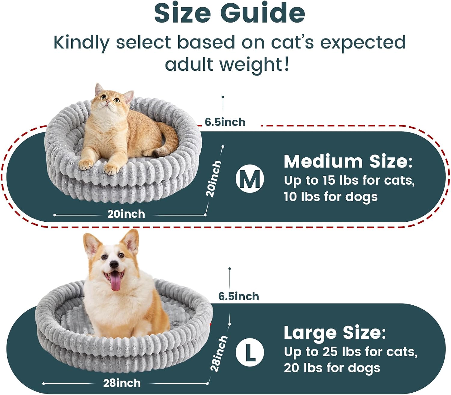 Detalle 2 de Petinstinct Cat Bed, 20-inch