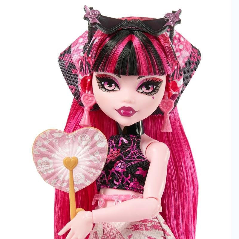 Detalle 2 de Muñeca MATTEL Monster High Skulltimate Secrets Gore-geous Oasis Draculaura