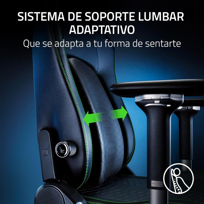 Detalle 2 de Razer Iskur V2 Silla Gaming 136 kg