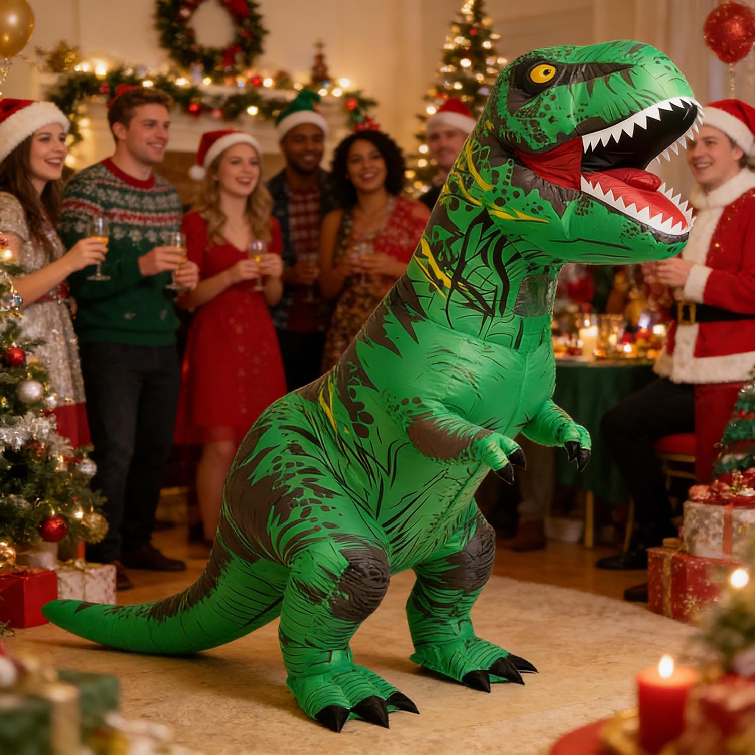 Thumbnail 5 de JASHKE Inflatable T‑Rex Adult Costume