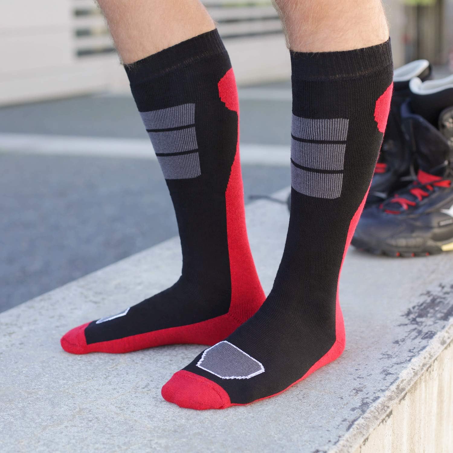 Detalle de Footstar Thermal Knee Socks, 6 Pairs, Full Terry Lining