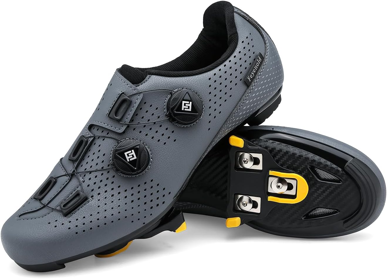Detalle 2 de Feyenold Herren Fahrradschuhe SPD kompatibel