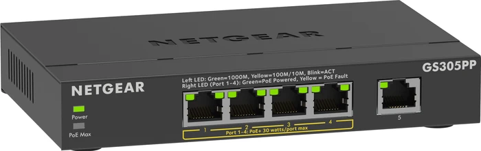 Thumbnail 6 de Netgear GS305PPv3 83 Watt Switch