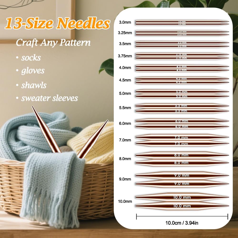 Detalle de Knitiss Circular Knitting Needles Set 13 sizes