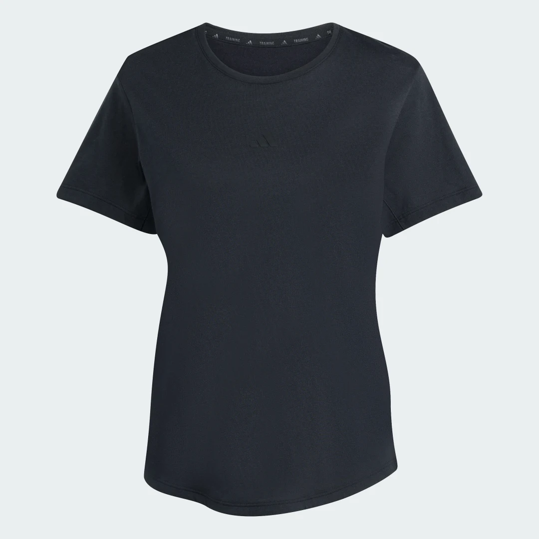 Detalle 2 de Camiseta Yoga Essentials de Adidas (Negro) – guía de compra y uso