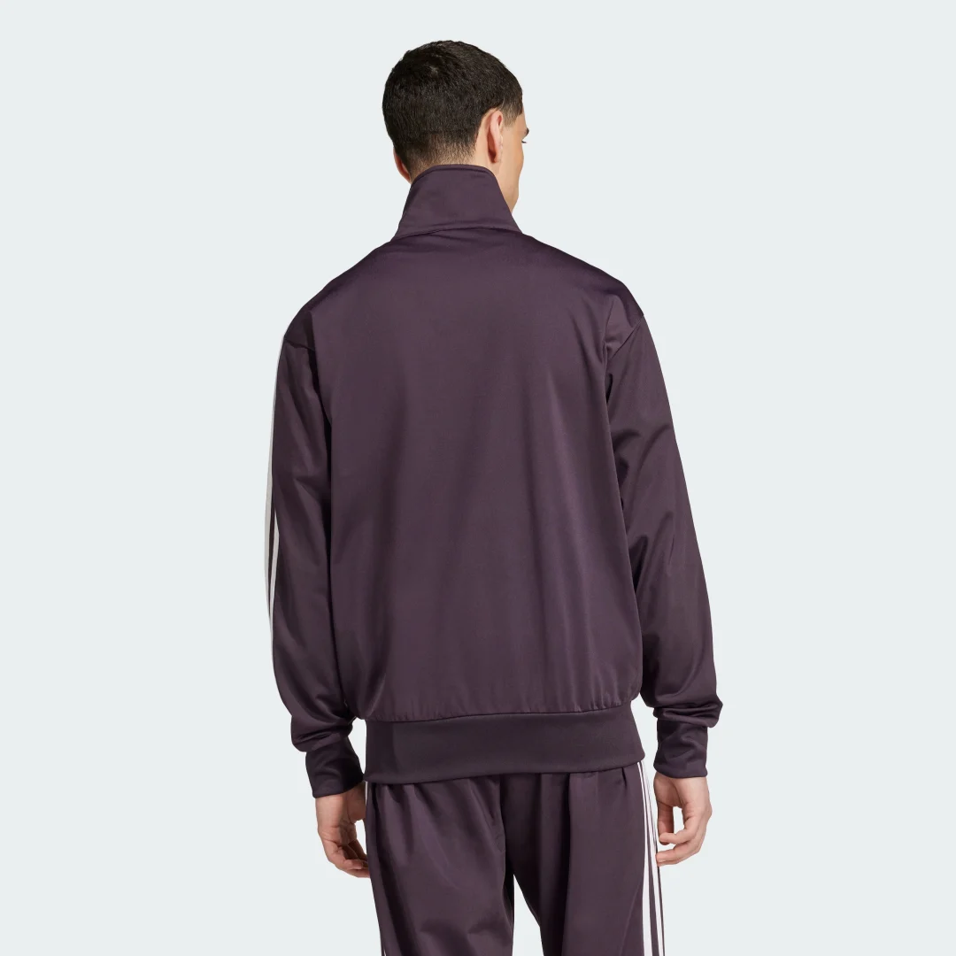 Detalle de Chaqueta Firebird Adicolor Classics de Adidas — color Violeta