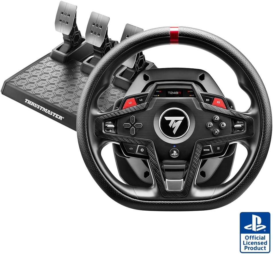 Detalle de Thrustmaster T248R ステアリングコントローラー 3.1Nmフォースフィードバック・液晶画面・3ペダル