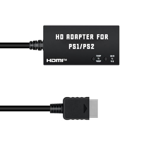 Thumbnail 7 de McBazel Adattatore da PS1/PS2 a HDMI – cavo adattatore multifunzione HDTV HDMI per PS1/PS2/PS One