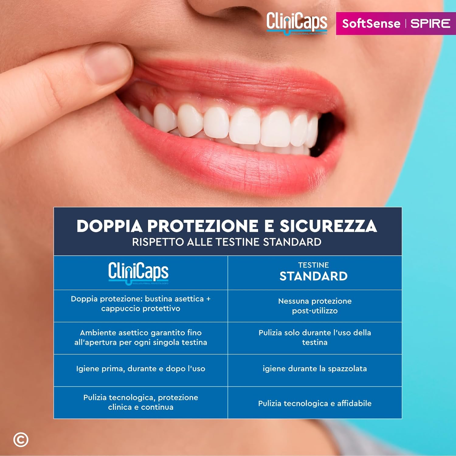 Thumbnail 4 de CliniCaps SoftSense Spire 16 testine morbide