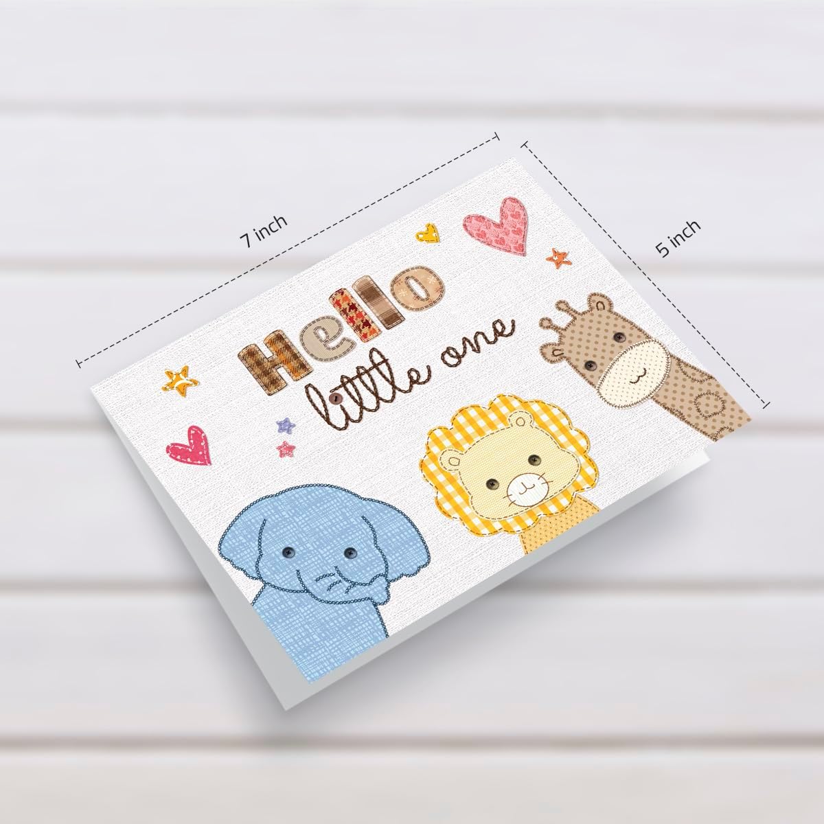 Detalle de CRTURUNIQ Baby Shower Card, 300 gsm coated paper