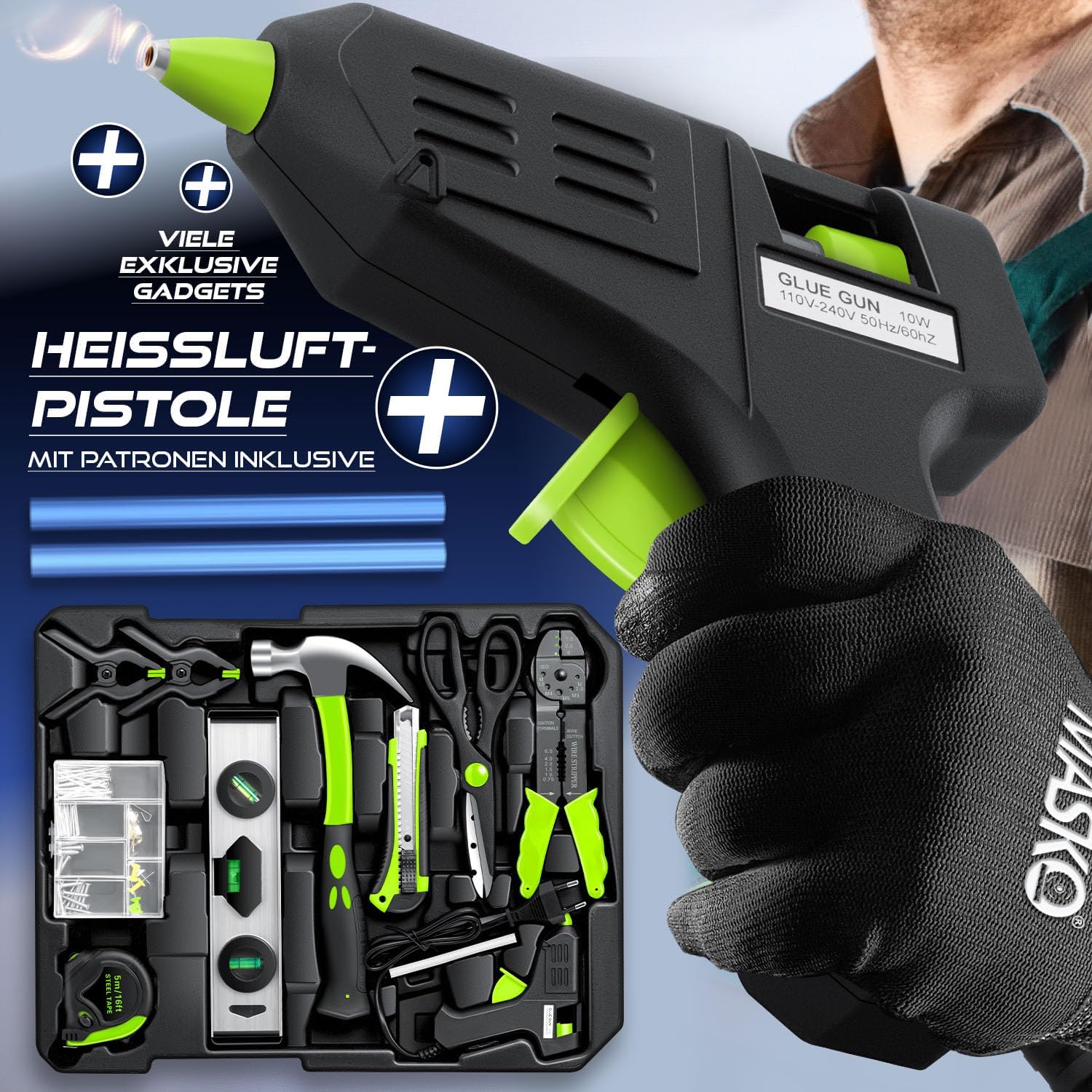 Thumbnail 6 de MASKO Werkzeugkoffer 1400-teilig Profi-Set