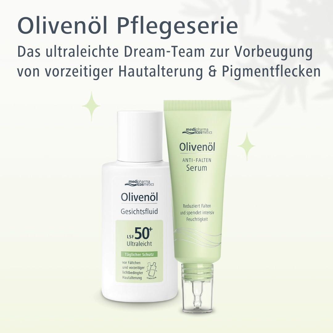 Thumbnail 5 de medipharma cosmetics Olivenöl Gesichtsfluid LSF50+