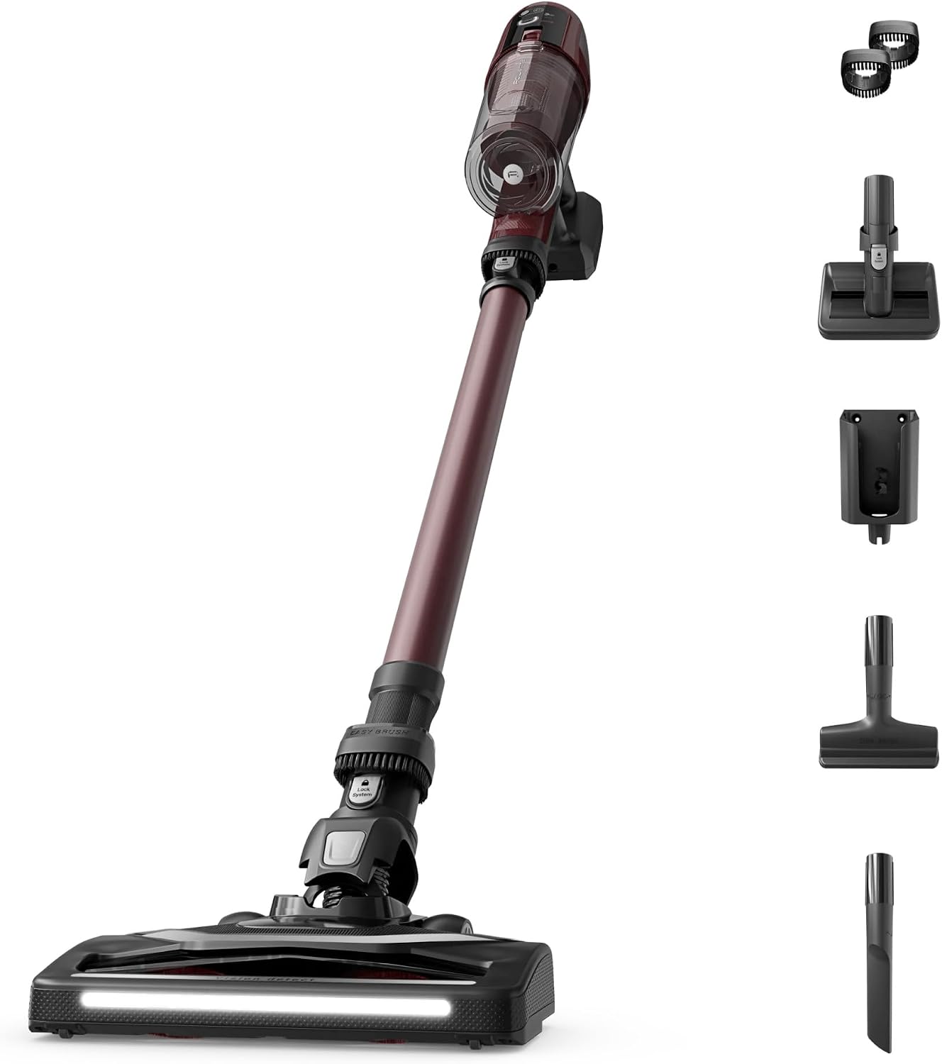 Detalle de Rowenta X-Pert 6.80 RH6483E0 draadloze steelstofzuiger met ledborstel