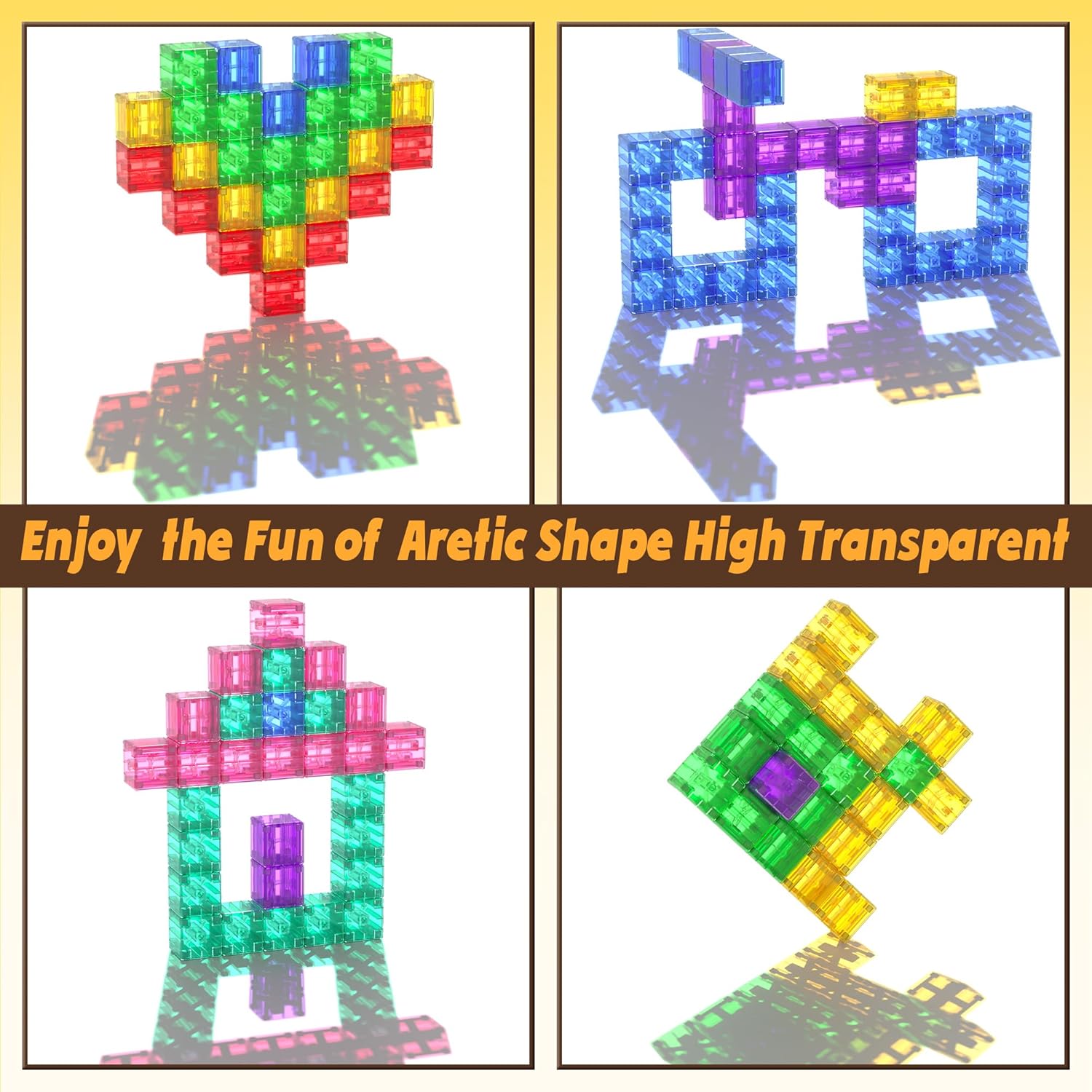 Thumbnail 5 de Apluses 45PCS Magnetic Blocks 45-piece set for toddlers 🧩