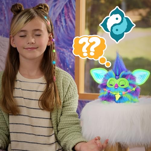 Thumbnail 7 de Furby Galaxy de Furby (peluche interactivo que brilla en la oscuridad) – versión en español